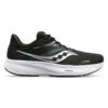 Saucony Men's Ride 16 Running Shoe -Black/White - Wide (2E) -Gazelle Sports S20831 05 1
