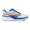 Saucony Men's Ride 17 Running Shoe - White/Cobalt - Regular (D) 1 Saucony Men's Ride 17 Running Shoe - White/Cobalt - Regular (D) -Gazelle Sports S20924 105 1 1