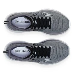 Saucony Men's Ride 17 Running - Cinder/Black - Regular (D) -Gazelle Sports S20924 107 5