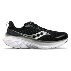 Saucony Men's Guide 17 Running Shoe - Black/Shadow - Regular (D)