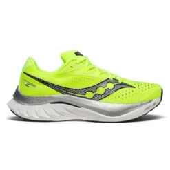 Saucony Men's Endorphin Speed 4 Running Shoe - Citron/Navy - Regular (D)