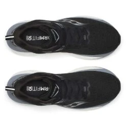 Saucony Men's Triumph 22 Running Shoe - Black/White - Regular (D) -Gazelle Sports S20964 200 5