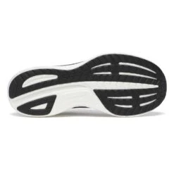 Saucony Men's Ride 18 Running Shoe - Black/White - Regular (D) -Gazelle Sports S21000 100 6