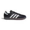ADIDAS Men's Samba Indoor Soccer Shoe - Core Black/Cloud White/Vivid Red - Regular (D) 2 ADIDAS Men's Samba Indoor Soccer Shoe - Core Black/Cloud White/Vivid Red - Regular (D) -Gazelle Sports Samba Indoor Soccer Cleats Black IH6000 01 standard hover