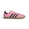 ADIDAS Men's Samba Messi Indoor Soccer Shoe - Light Pink/Core Black/Gum - Regular (D) -Gazelle Sports Samba Messi Cleats Pink JP7844 01 00 standard