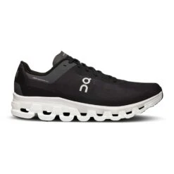 On Running Men's Cloudflow 4 Running Shoe - Black/White - Regular (D) -Gazelle Sports Small PNG 3MD30100299 cloudflow 4 fw23 black white m g1