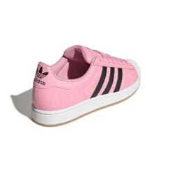 ADIDAS Superstar Messi Lifestyle Shoe - Light Pink/Core Black/Gold Metallic - Regular (D) -Gazelle Sports Superstar Messi Shoes Pink JR1520 05 standard