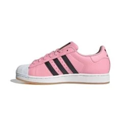 ADIDAS Superstar Messi Lifestyle Shoe - Light Pink/Core Black/Gold Metallic - Regular (D) -Gazelle Sports Superstar Messi Shoes Pink JR1520 06 standard
