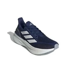 ADIDAS Men's Ultraboost 5X Running Shoe - Dark Blue/Cloud White/Halo Silver - Regular (D) -Gazelle Sports Ultraboost 5X Shoes Blue JI3385 04 standard
