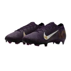 Nike All Gender Mercurial Vapor 16 Elite Kylian Mbappé - Grand Purple/Pale Ivory - Regular (D) -Gazelle Sports ZM VAPOR 16 ELITE KM FG 4