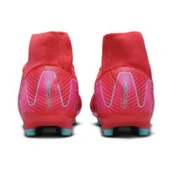 Nike Zoom Superfly 10 Academy FG/MG (D) - Ember Glow/Aurora Green -Gazelle Sports Zoom Superfly 10 0002 FQ1456 800 PinkTeal BCK