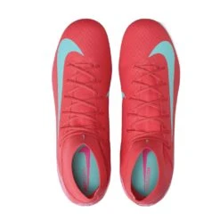 Nike Zoom Superfly 10 Academy FG/MG (D) - Ember Glow/Aurora Green -Gazelle Sports Zoom Superfly 10 0003 FQ1456 800 PinkTeal TOP