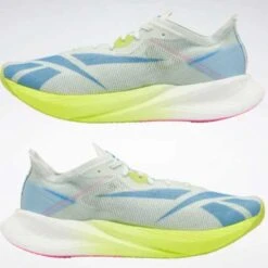Reebok Men's Floatride Energy X Running Shoe - Opal Glow / Acid Yellow / Essential Blue- Regular (D) -Gazelle Sports floatride9
