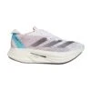 ADIDAS Men's Adizero Prime X 2 Strung Running Shoe - FTWR White/Core Black/Lucid Cyan - Regular (D) -Gazelle Sports hp9709 A 2