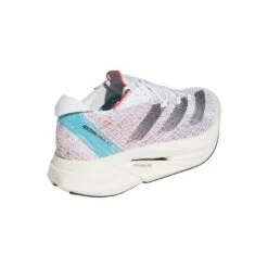 ADIDAS Men's Adizero Prime X 2 Strung Running Shoe - FTWR White/Core Black/Lucid Cyan - Regular (D) -Gazelle Sports hp9709 F 1