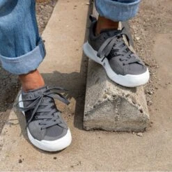 Men's X-Scape Sport Low Sneaker - Grey/Black - Regular (D) -Gazelle Sports mens x scape sport low grey black ls 2 800x 3d8cdc2f 17de 4d40 b7e2 b2fef87fe4cd