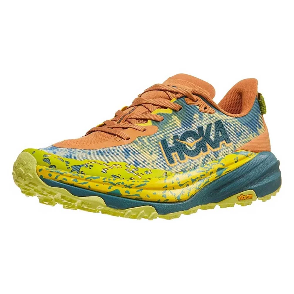 Hoka Men's Speedgoat 6 Trail Running Shoe - Terra Cotta/Mountain Fog - Regular (D) 4 Hoka Men's Speedgoat 6 Trail Running Shoe - Terra Cotta/Mountain Fog - Regular (D) - Image 2