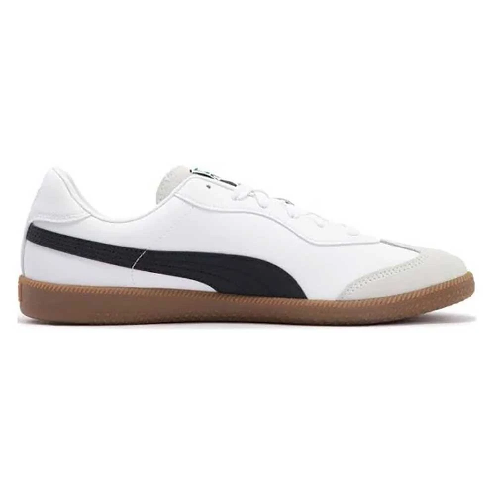 Men's King 21 IT Soccer Shoe - Puma White/Puma Black/Gum - Regular (D) 3 Men's King 21 IT Soccer Shoe - Puma White/Puma Black/Gum - Regular (D)