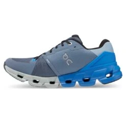 On Running Men's Cloudflyer 4 Running Shoes- Metal/Lapis - Regular (D) -Gazelle Sports webimage 1BDFFC2C 14CA 47E3 B783B8AA522B6B2B