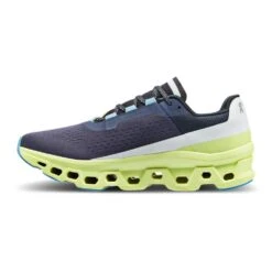On Running Men's Cloudmonster Running Shoe - Iron/Hay - Regular (D) -Gazelle Sports webimage FF7E4040 7108 4F3C 81039F7BEFDB9B07